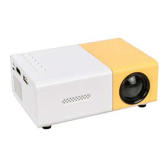 HD 1080P Mini LED Projector 400 Lumen Home Media Player 320X240 Portable LED Micro Projector W/ Remote Controller